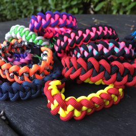 The Viper Paracord Bracelet – Two Colour