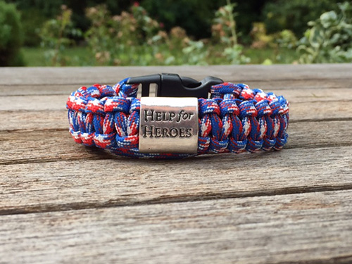 Help for Heroes Patriotic Edition Bracelet